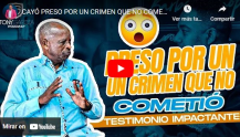 CAYÓ PRESO POR UN CRIMEN QUE NO COMETIÓ (Conoció a Dios en la cárcel ) IMPACTANTE TESTIMONIO